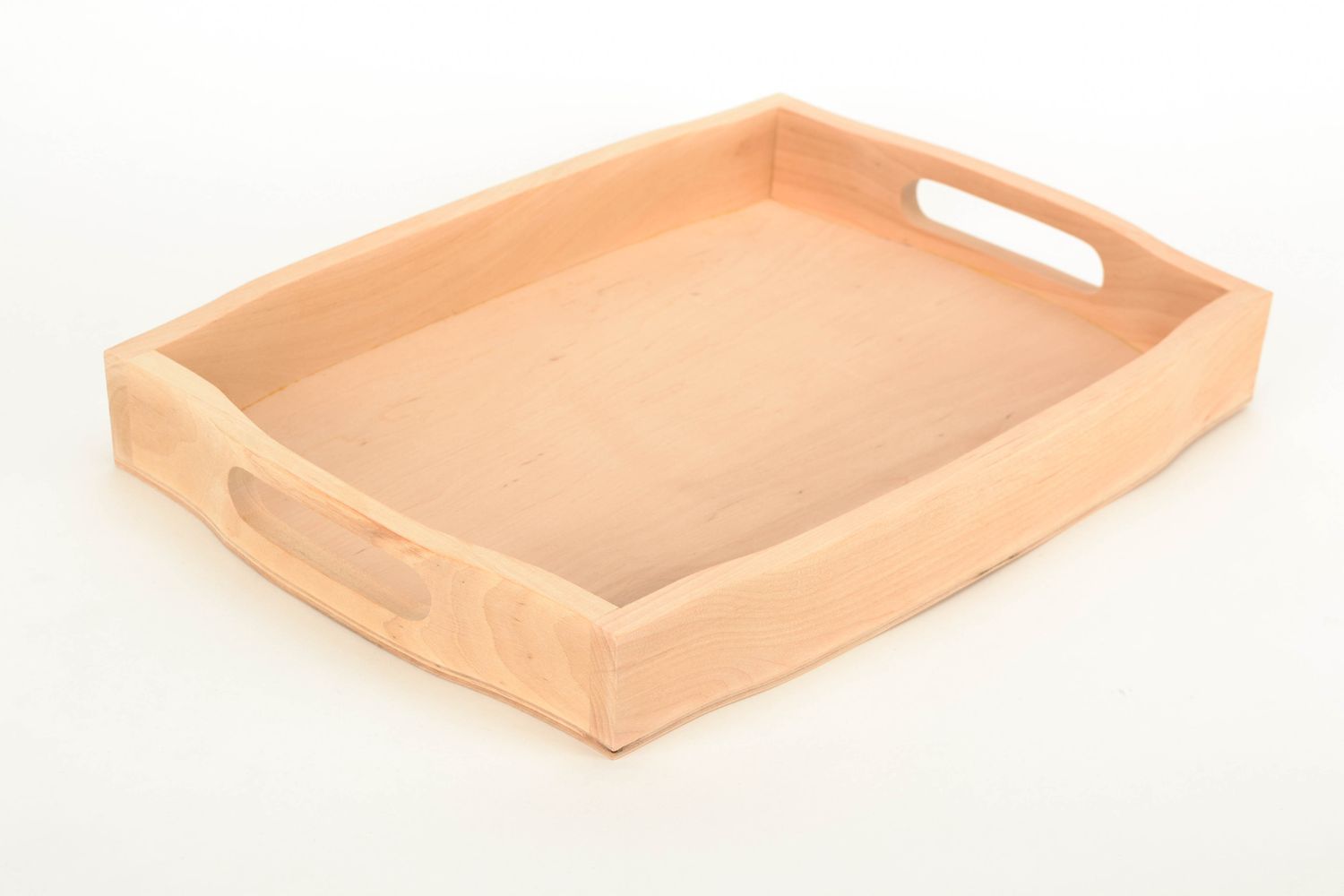 Craft blank for creative work Wooden Tray photo 1
