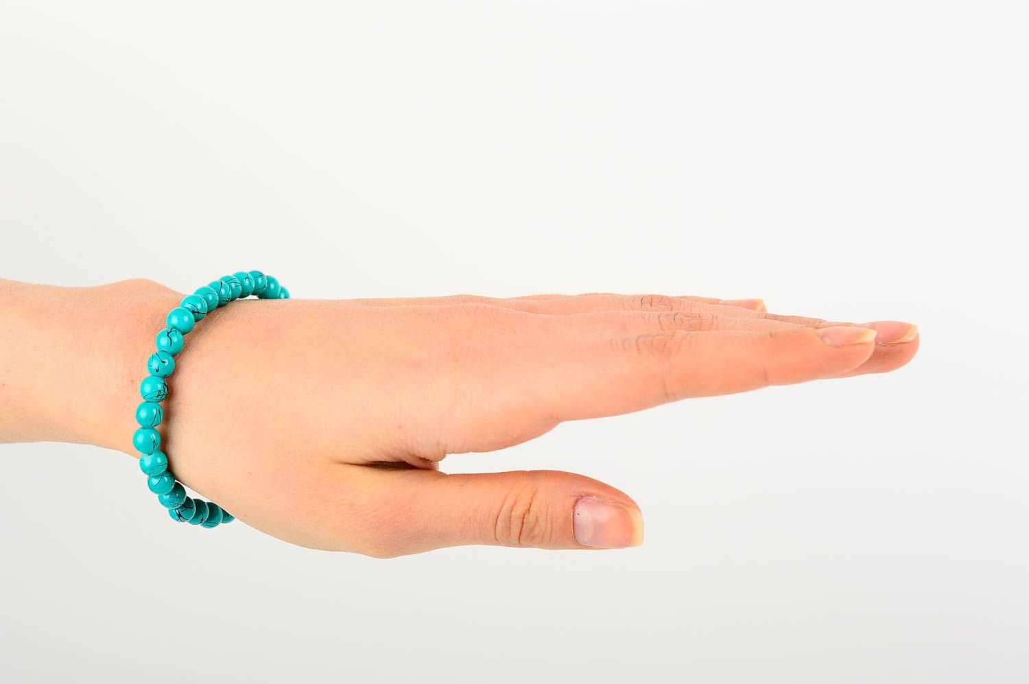 Bracelet perles fantaisie Bijou fait main design Accessoire pour femme photo 2
