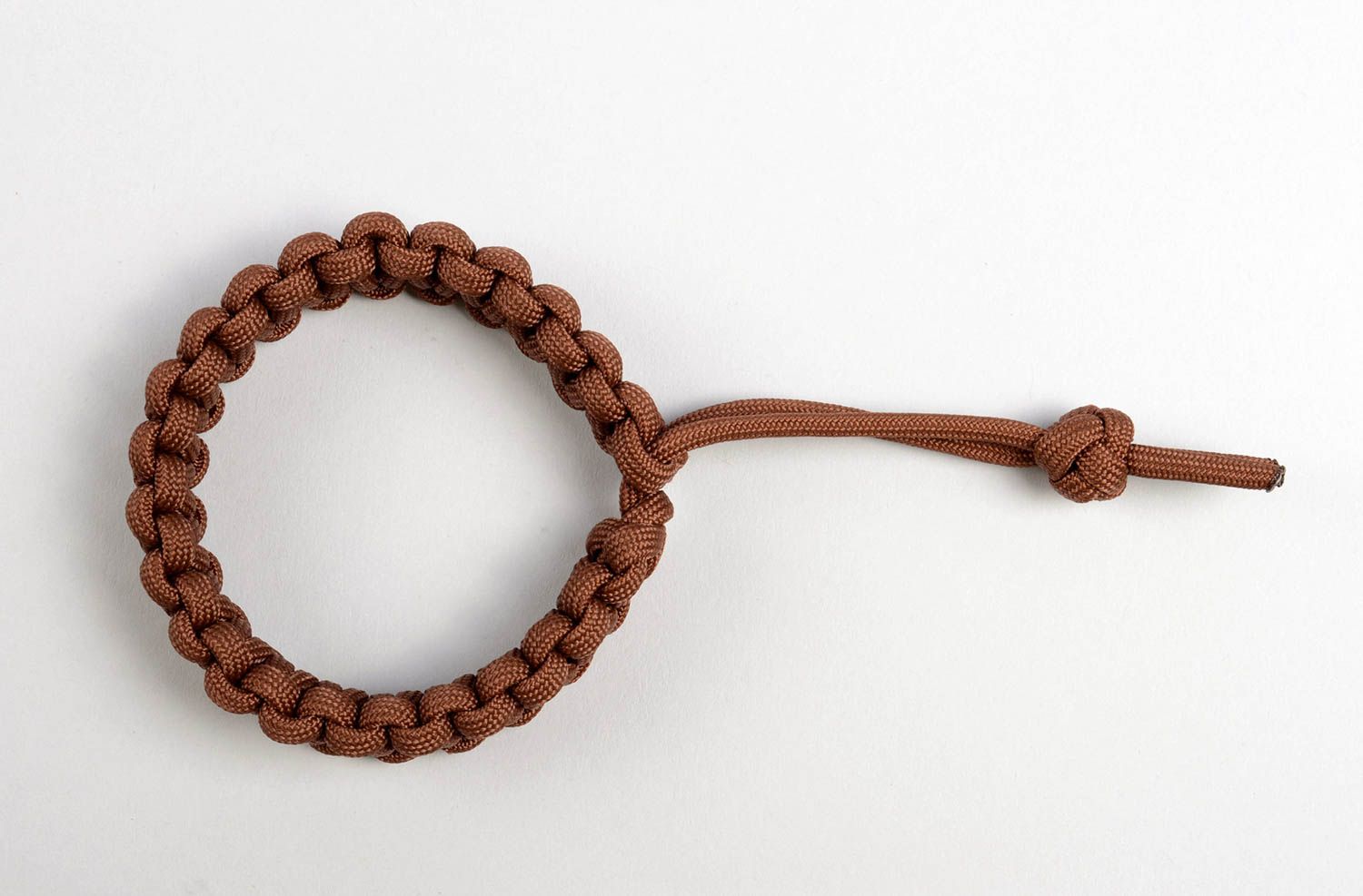 Unusual handmade wrist bracelet woven cord bracelet textile jewelry designs photo 4