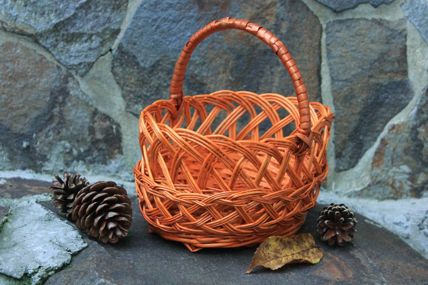 Handmade basket  photo 1