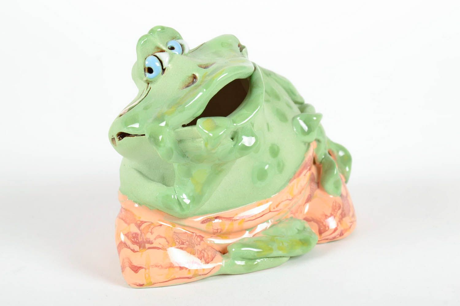 Ceramic moneybox Edgar Frog photo 2