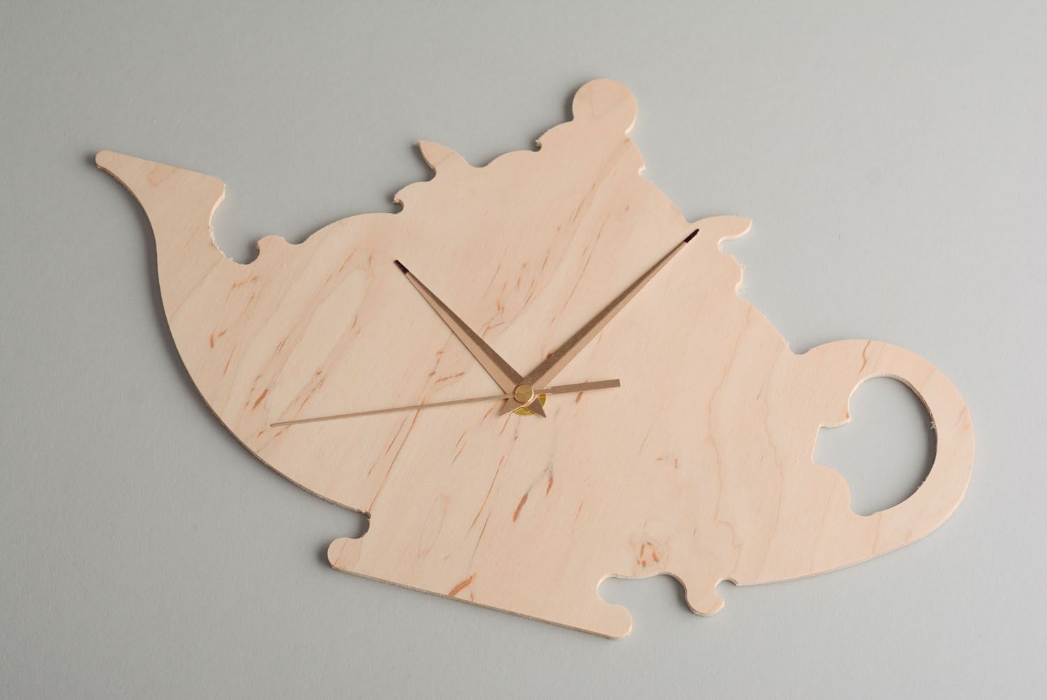 Wooden blank clock photo 1