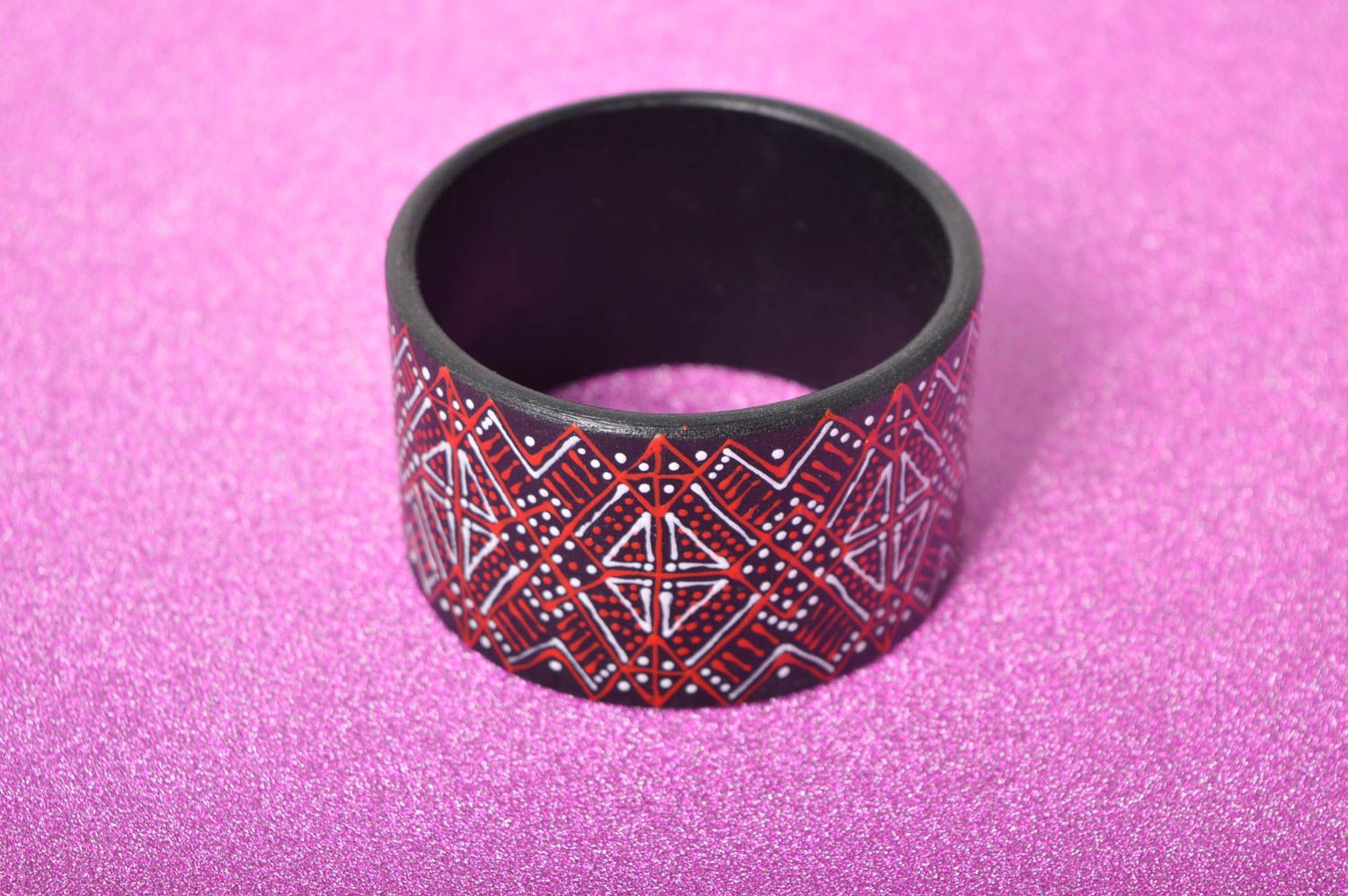 Holz Armband handgemachter Schmuck Damen Armband Geschenk für Frauen ethnisch  foto 2