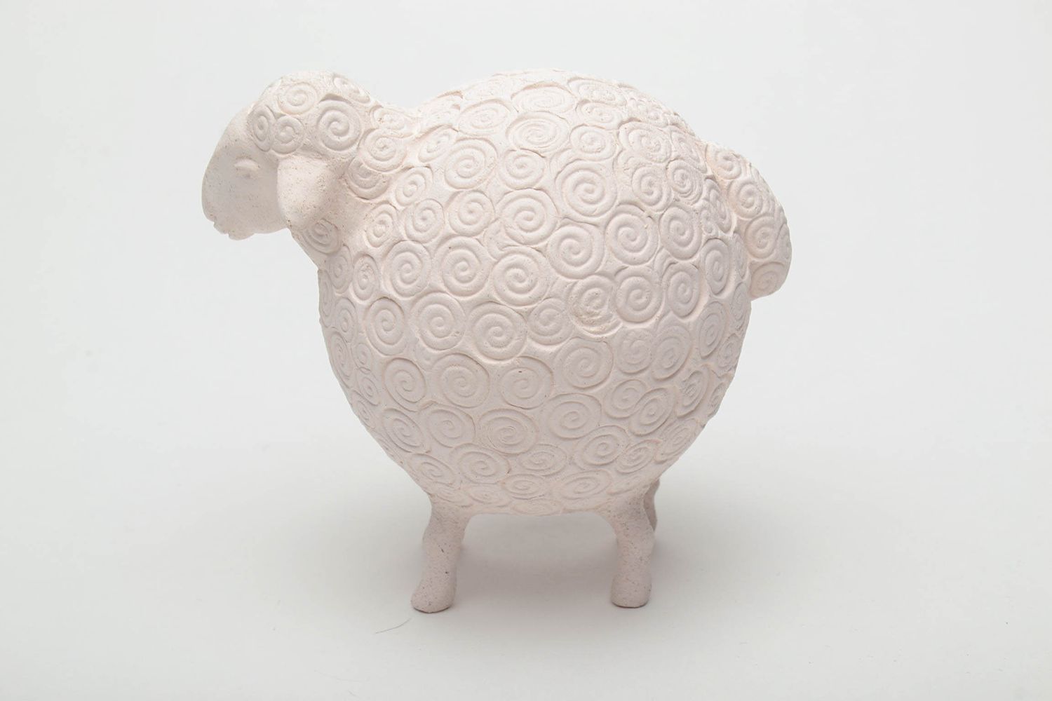Homemade statuette of sheep photo 4