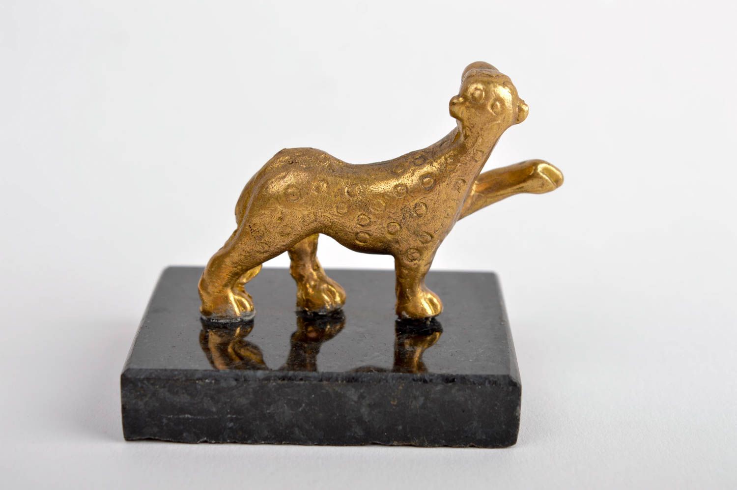 Unusual handmade metal figurine miniature animals home decoration buy a gift photo 3