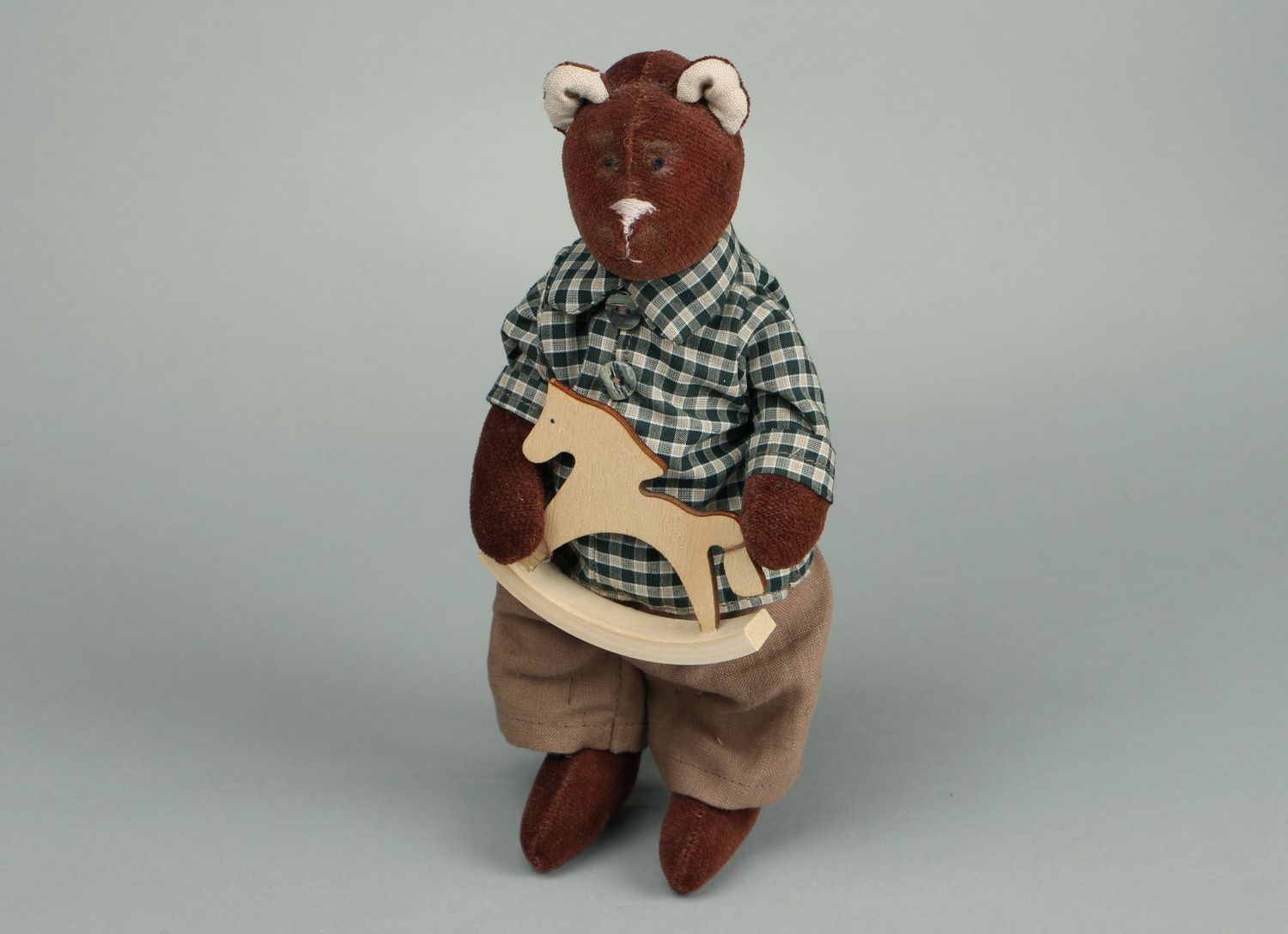 Handmade toy Bear photo 5