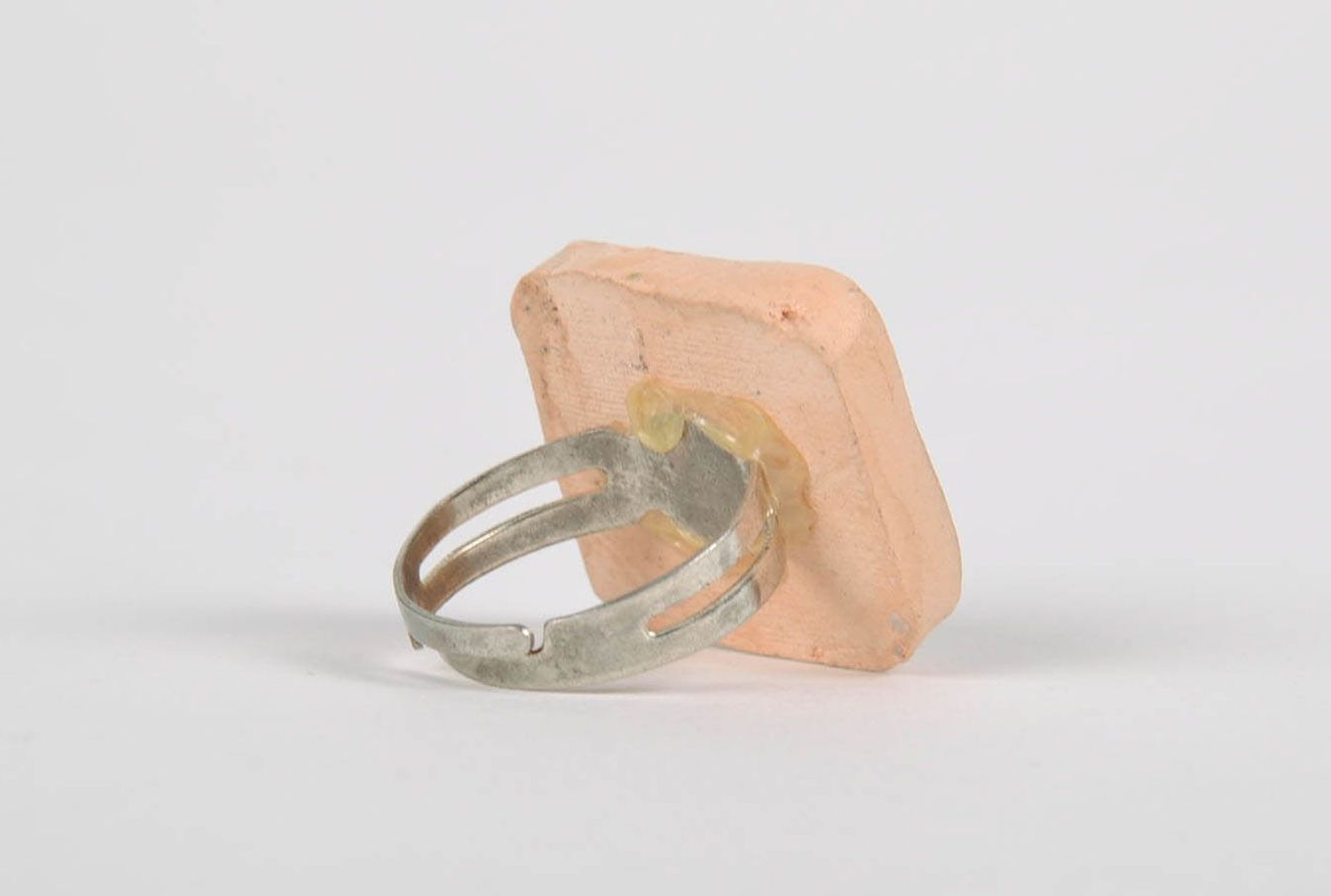 Керамический перстень  фото 4