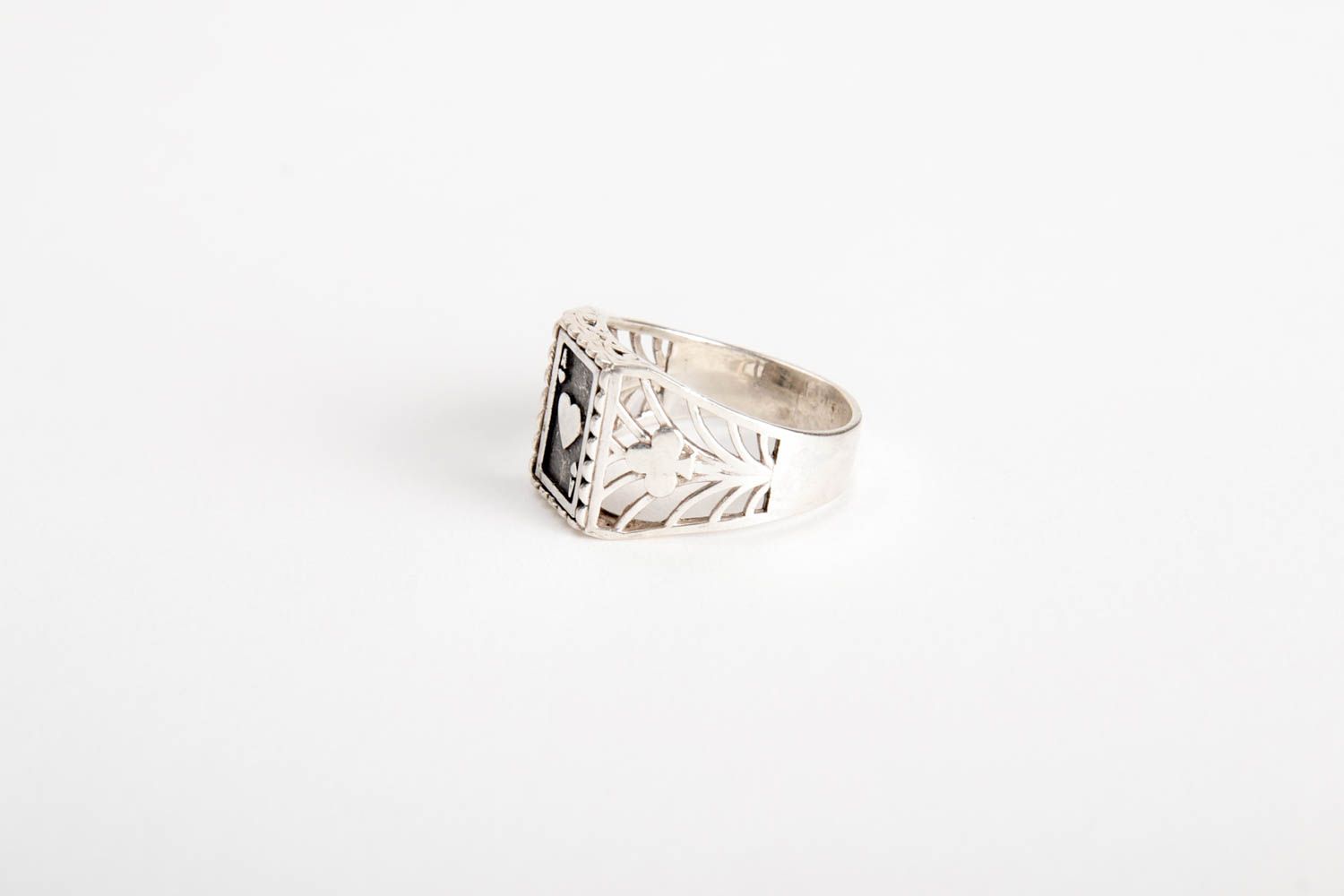 Серебряное украшение ручной работы серебряное кольцо дизайнерское украшение фото 2