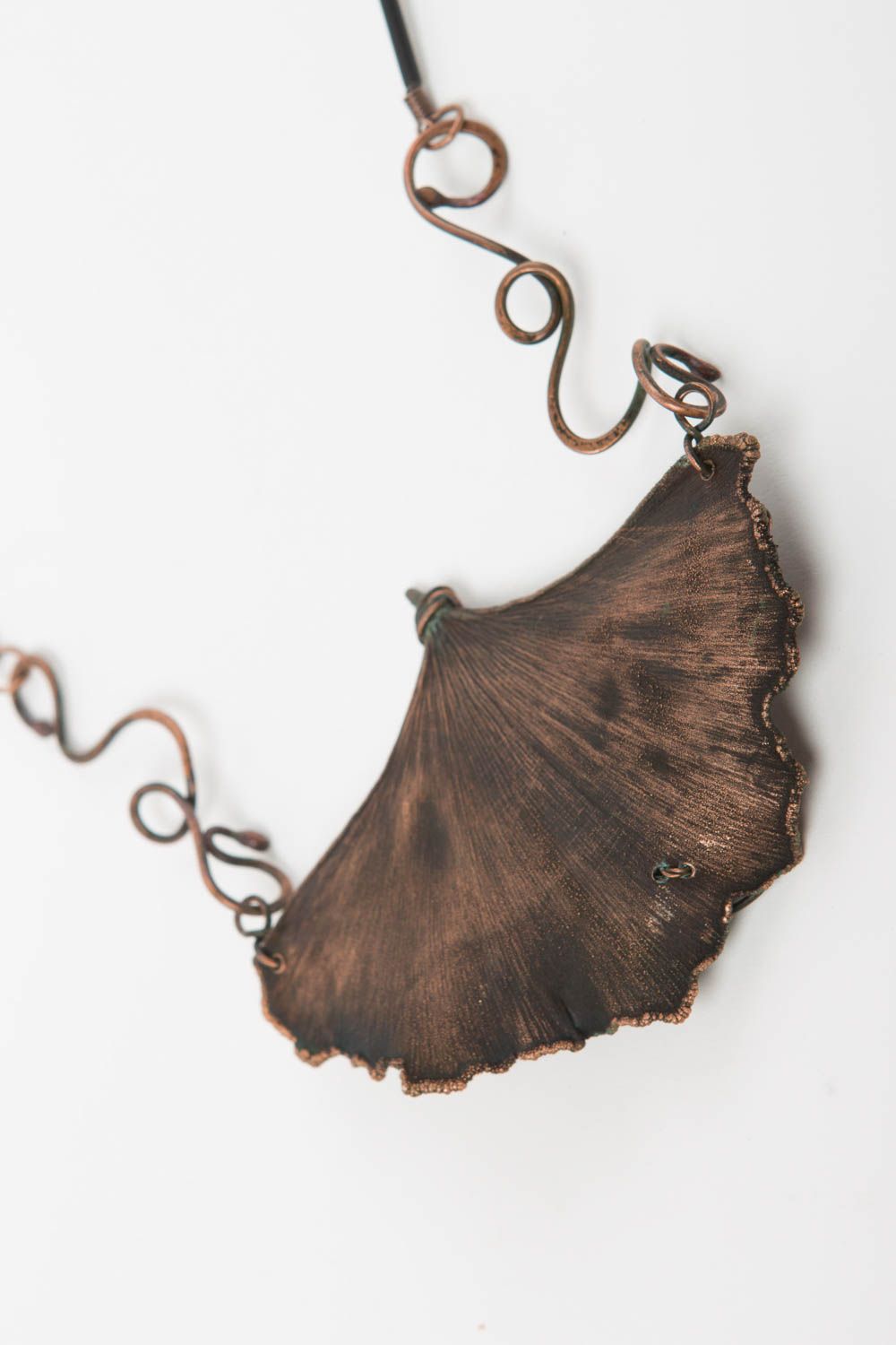 Stylish handmade metal pendant copper pendant metal necklace fashion tips photo 4