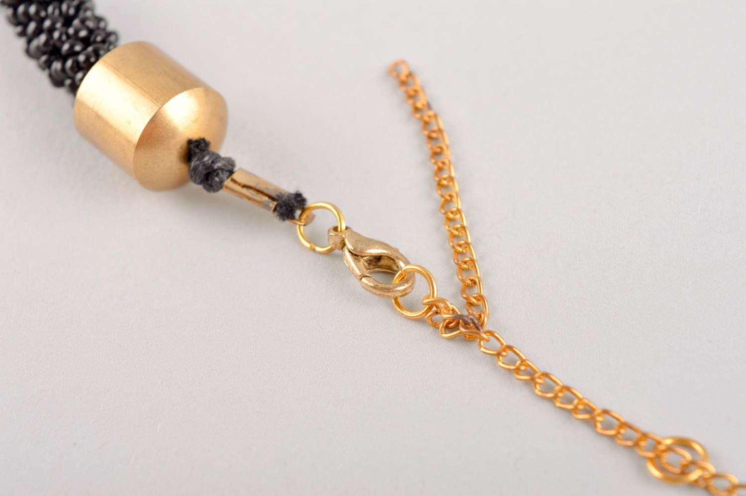 Designer handmade jewelry beaded necklace present stylish present for girls photo 4