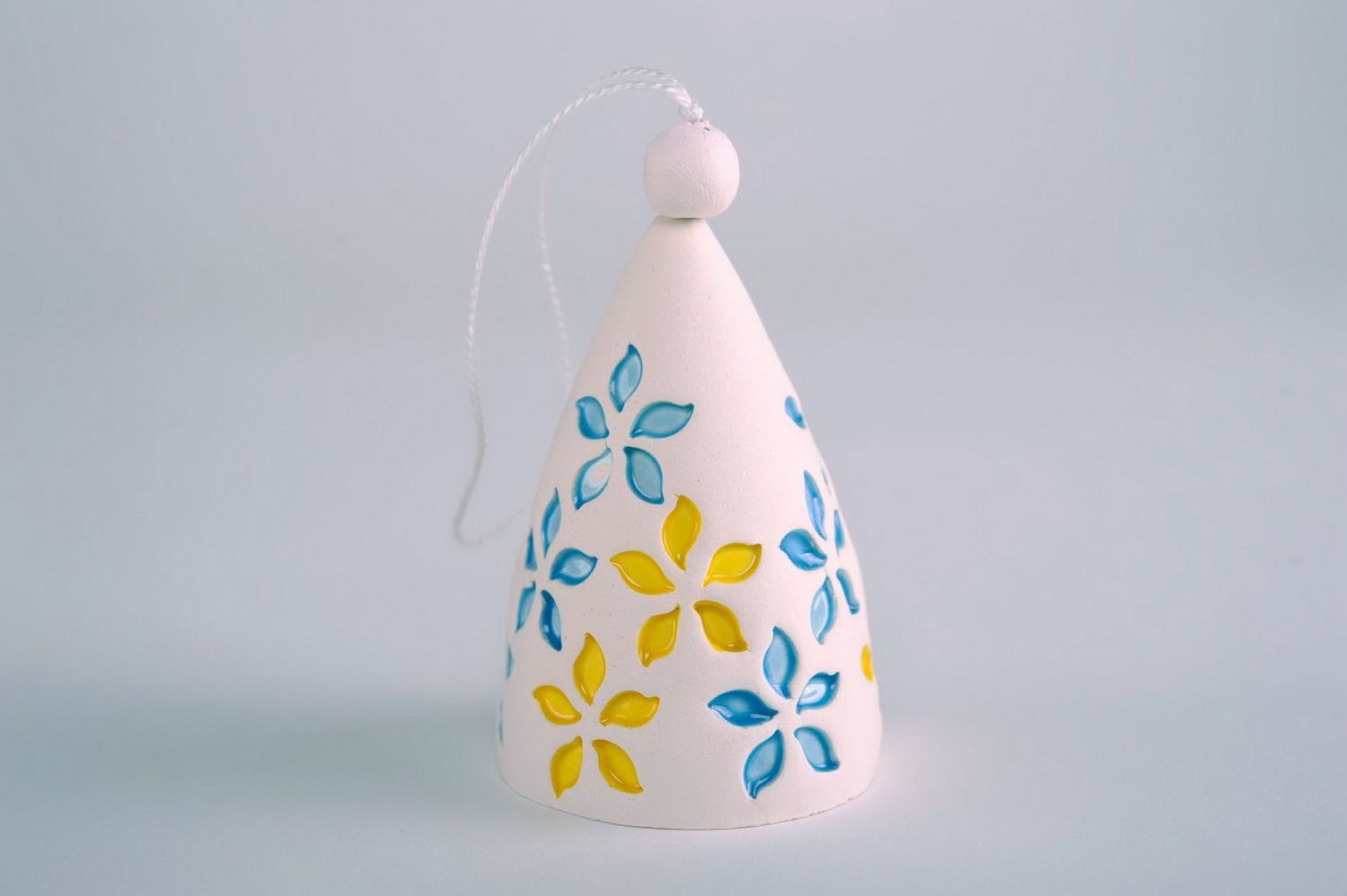 Ceramic bell in the shape of a dome photo 3