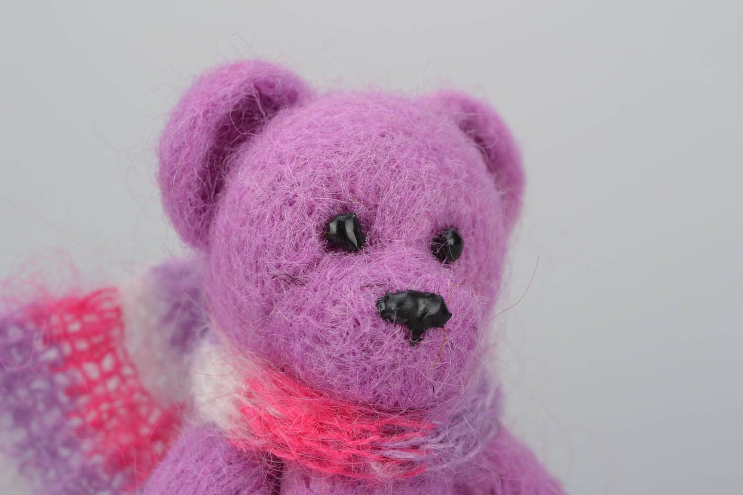 Soft woolen bear toy  photo 3