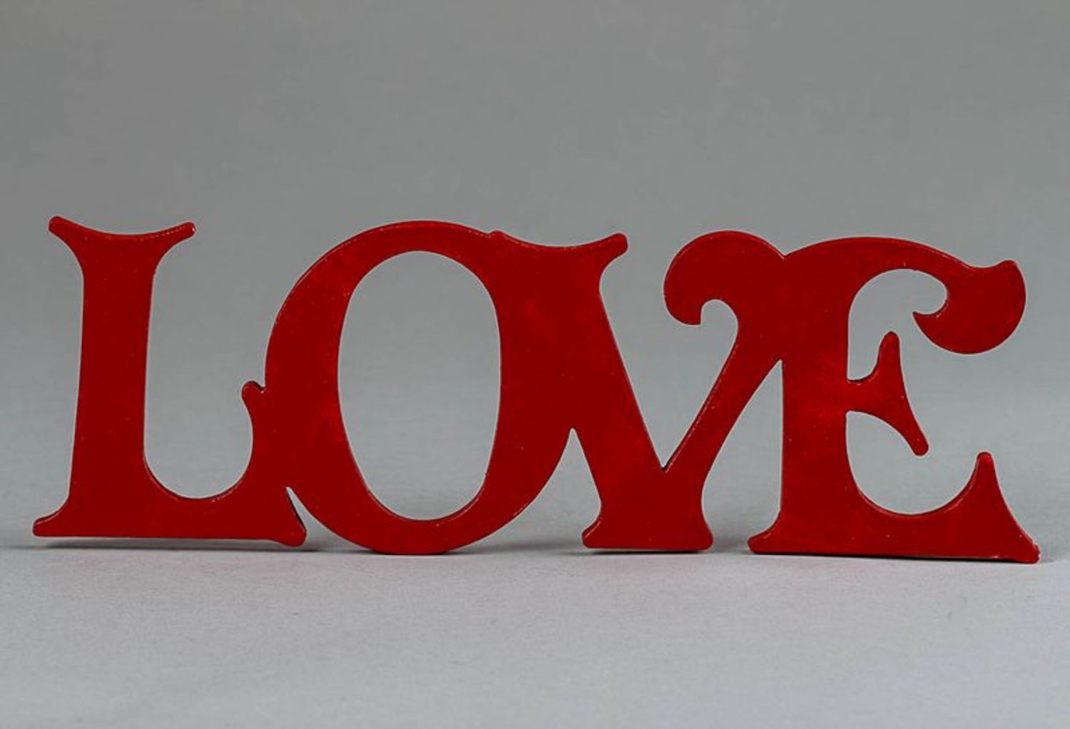Chipboard word for scrapbooking LOVE photo 2