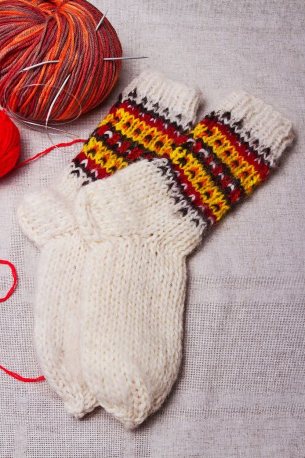 Women's wool socks photo 5