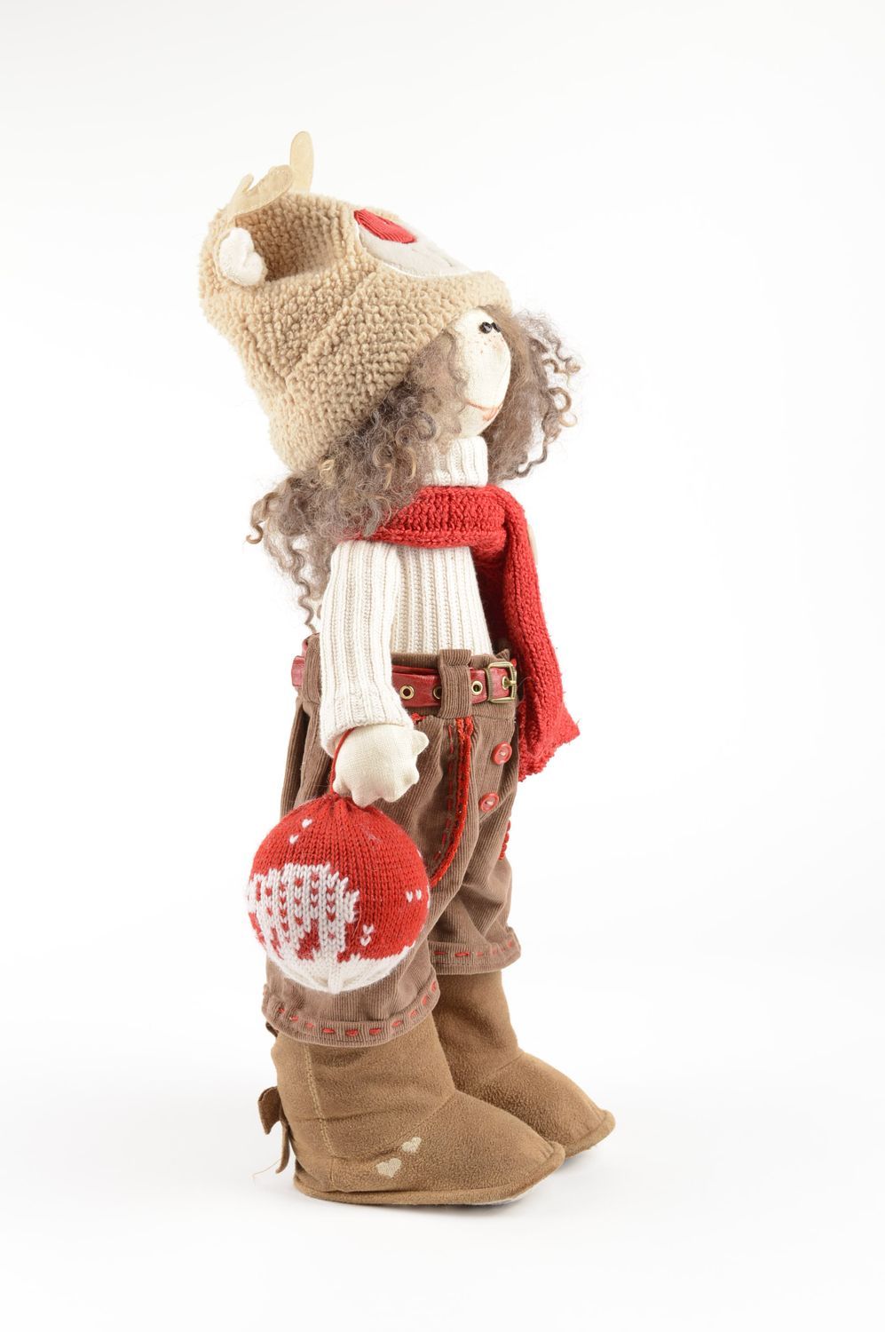 Кукла ручной работы кукла из ткани авторская кукла для детей оригинальная фото 2