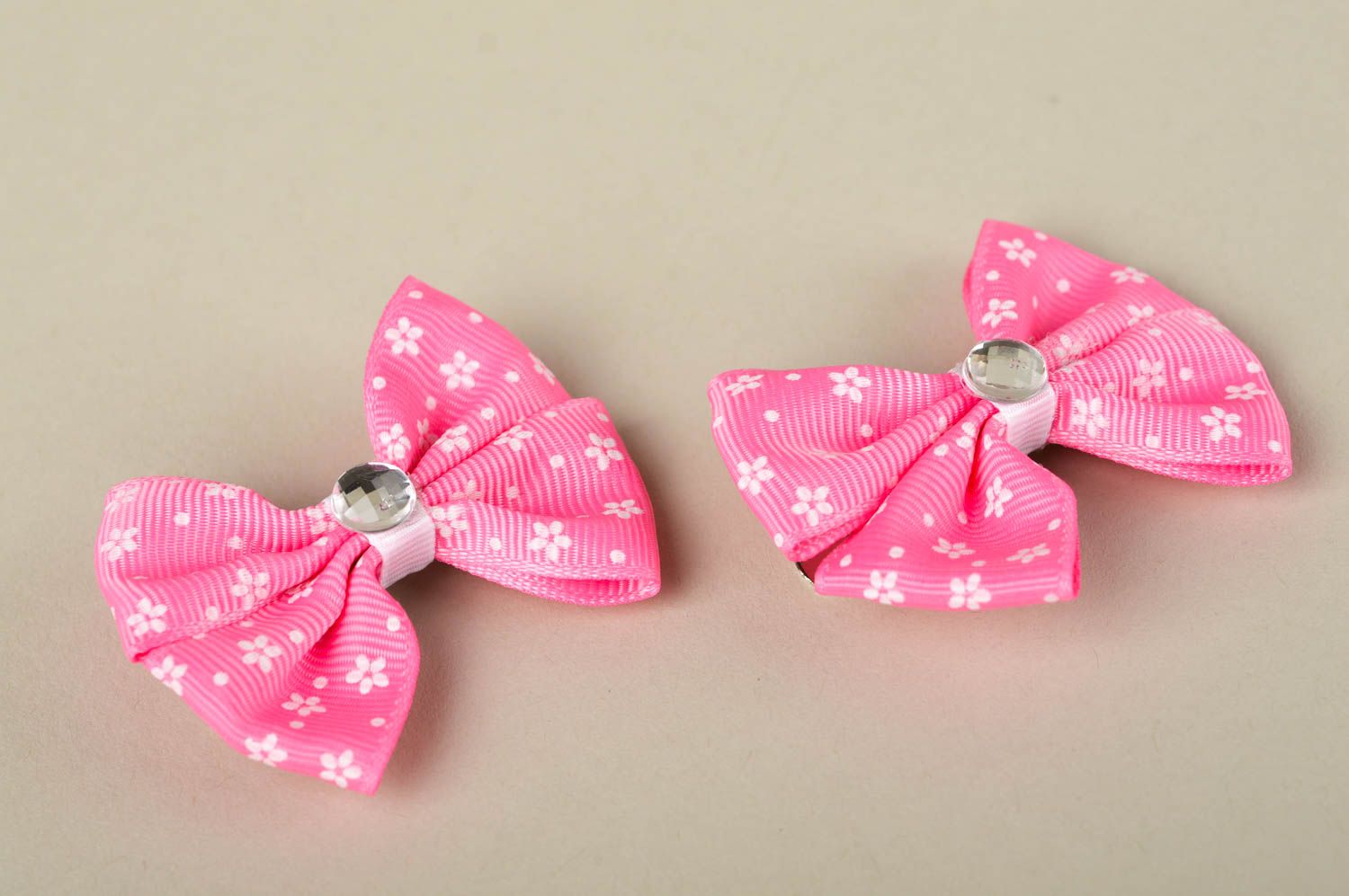 Pinzas de pelo artesanales accesorios para niñas regalos originales Lacitos foto 2