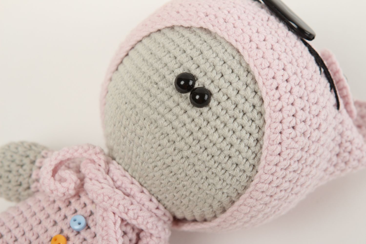 Juguete tejido a crochet hecho a mano peluche original regalo especial foto 3