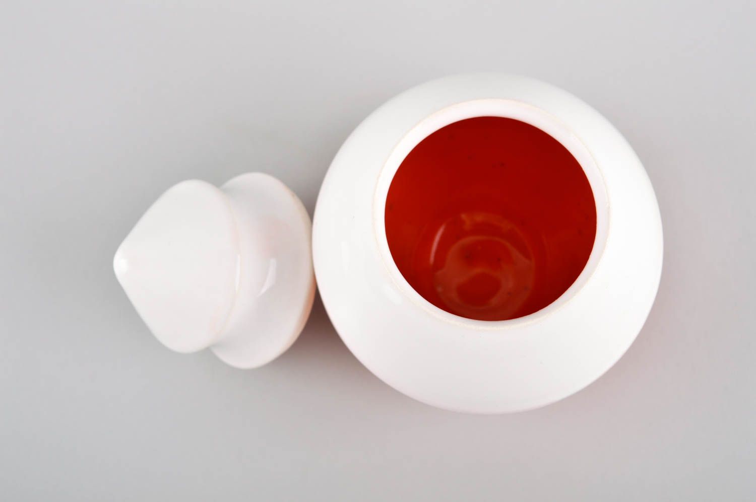 Zuckerdose Keramik handmade Küchen Accessoire Geschenk Idee Küchen Zubehör bunt foto 4