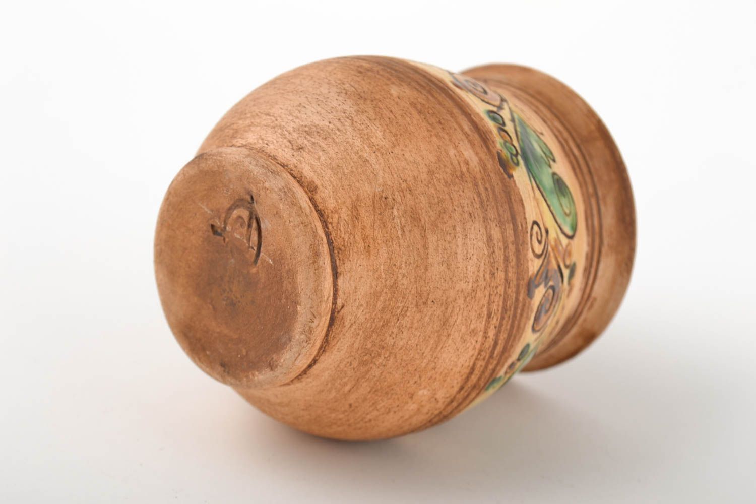 Vaso de barro hecho a mano de arcilla vajilla de cerámica regalo original foto 4
