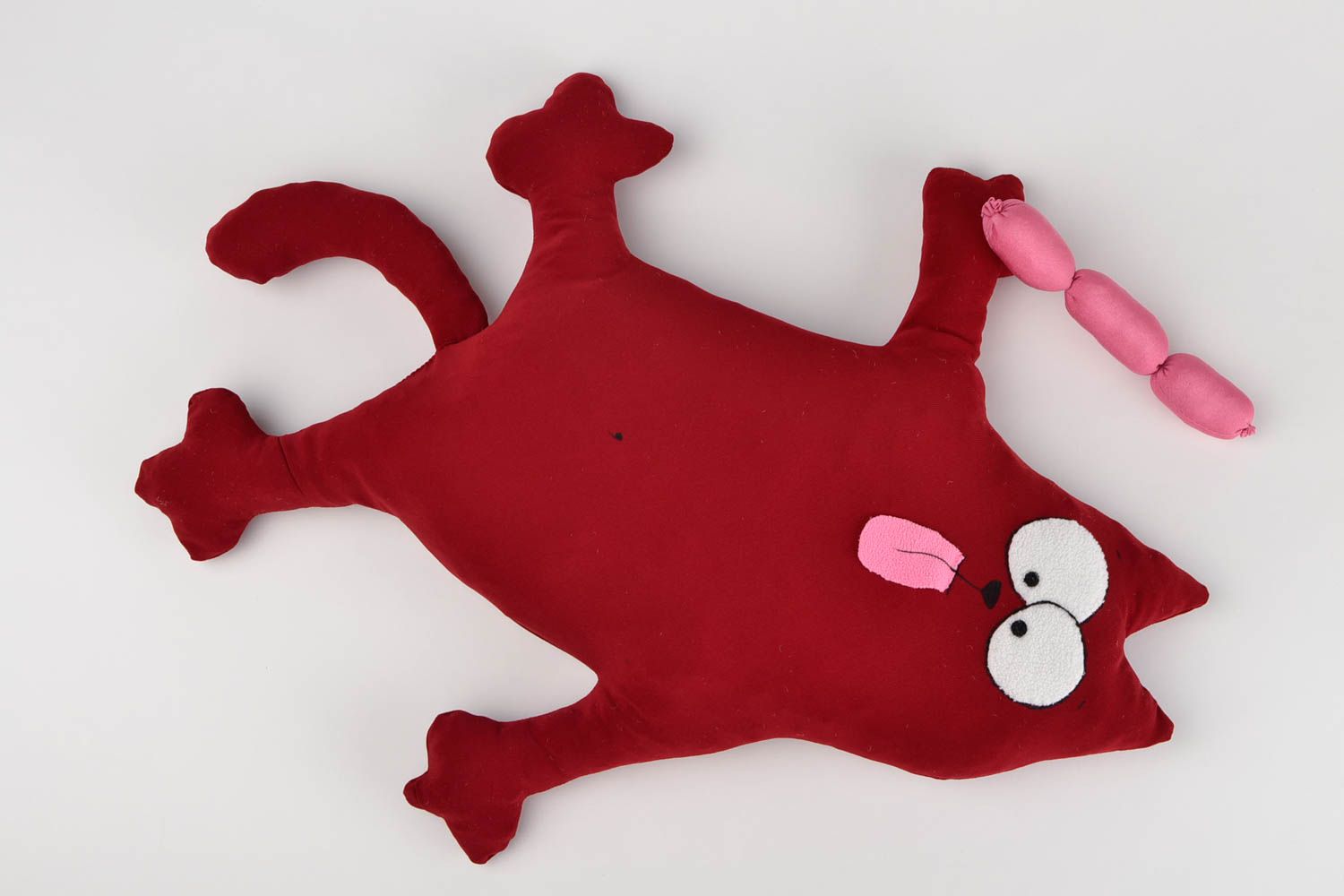 Handmade soft toy pillow pet stuffed animals gifts for kids nursery decor photo 1