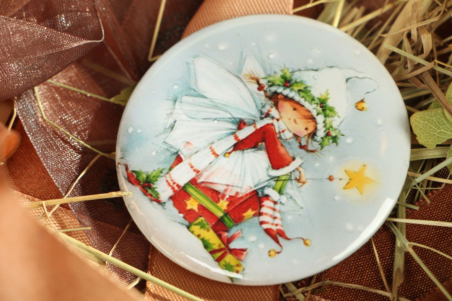 Pocket mirror for New Year photo 4