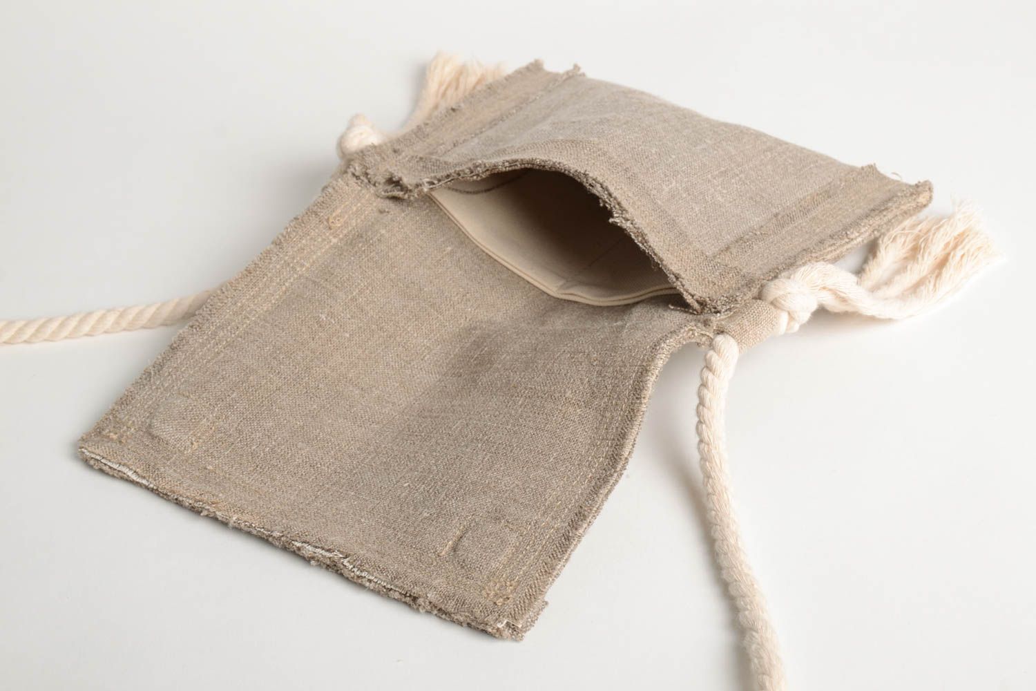 Сумка ручной работы сумка через плечо текстильная сумка с натуральной кожей фото 4
