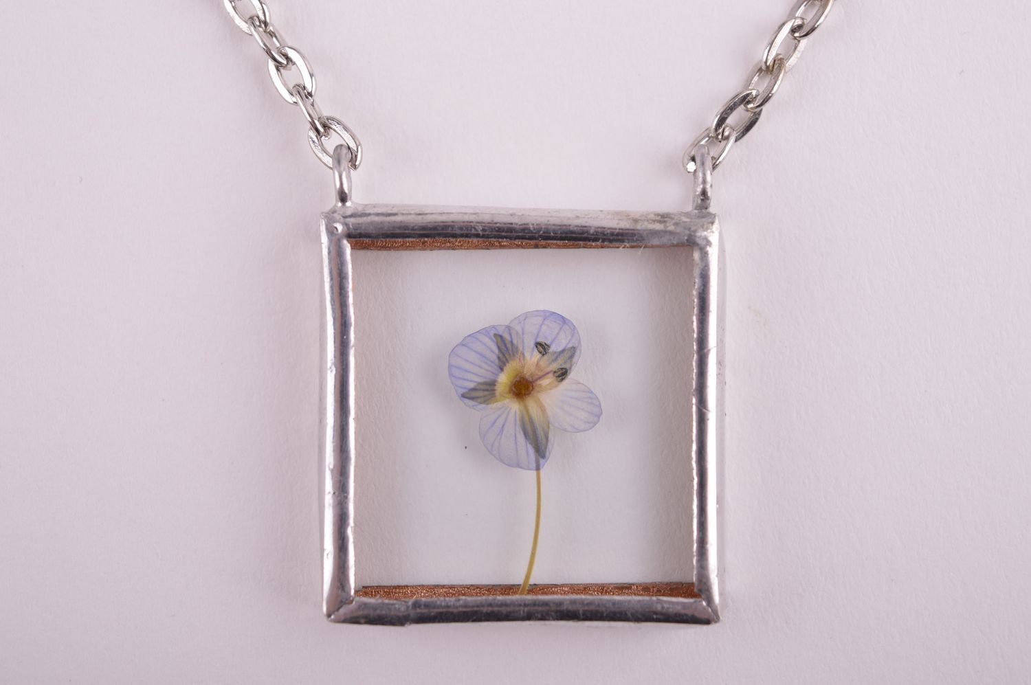 Beautiful handmade glass pendant artisan jewelry glass art ideas small gifts photo 4