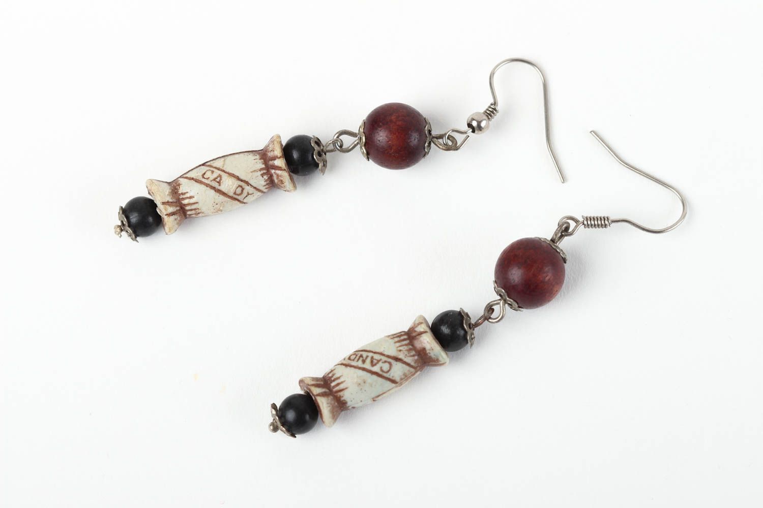 Beautiful handmade beaded earrings costume jewelry accessories for girls photo 2