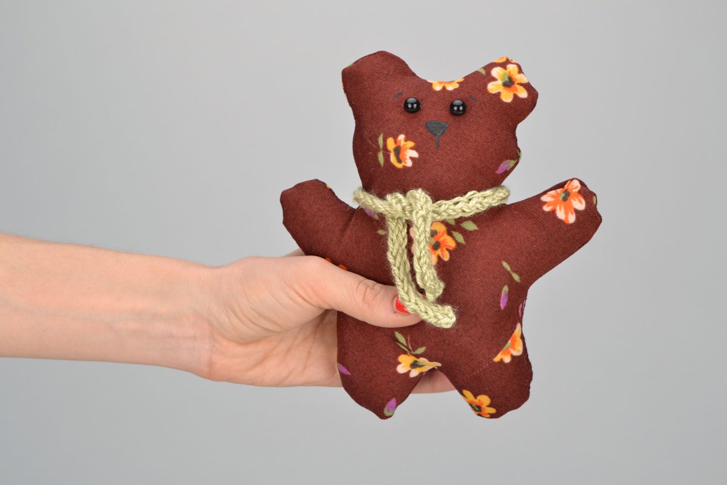 Текстильная игрушка Медвежонок фото 2