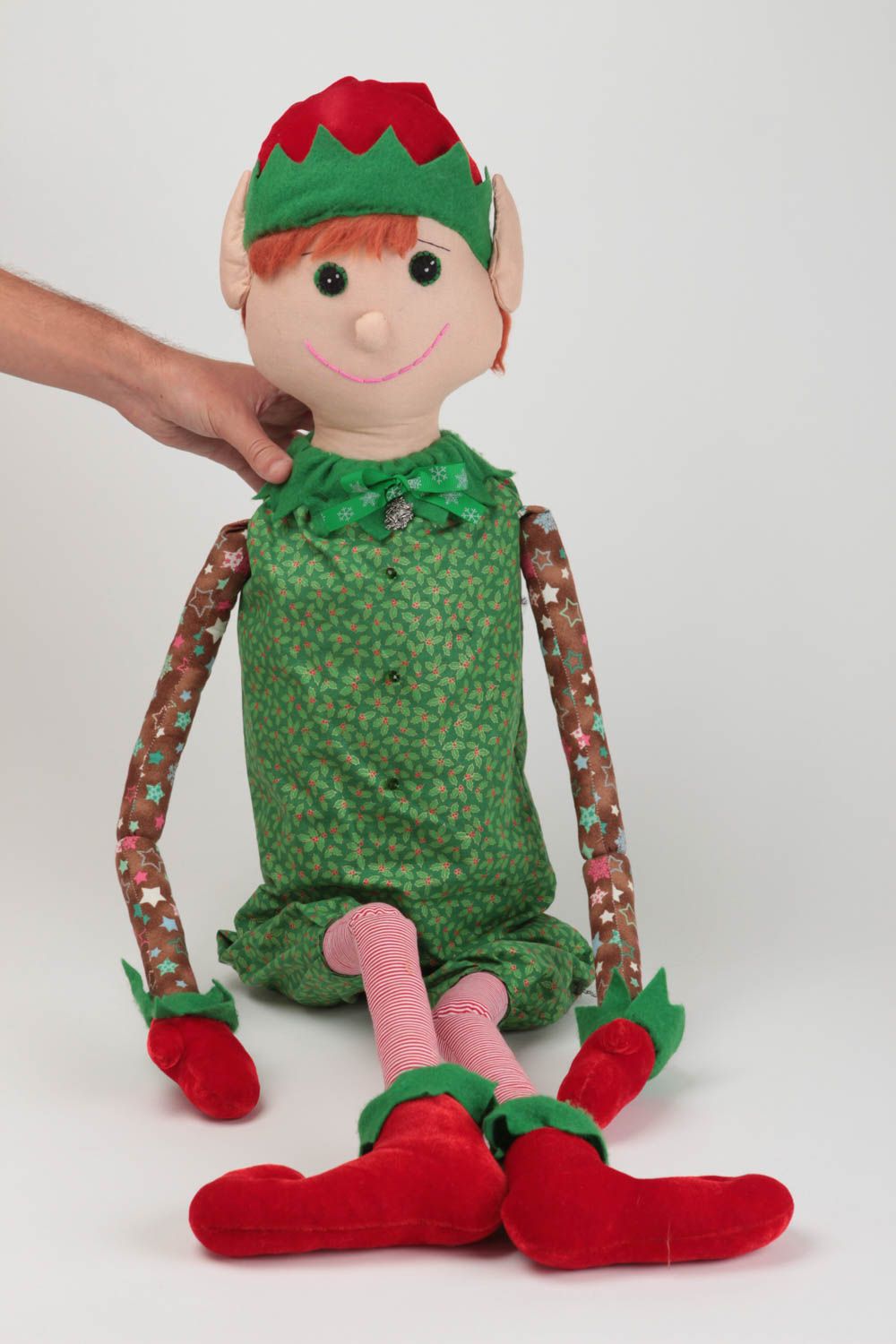 Muñeco hecho a mano juguete para decorar la casa regalo para niños y niñas foto 5
