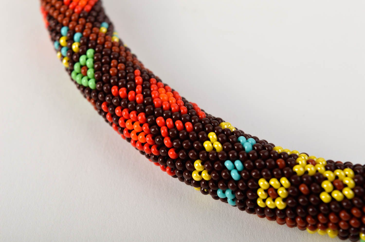 Stylish handmade bracelet designs beaded cord bracelet accessories for girls photo 3