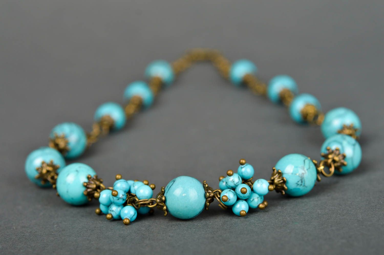 Handmade designer festive necklace elegant beaded necklace festive jewelry photo 5