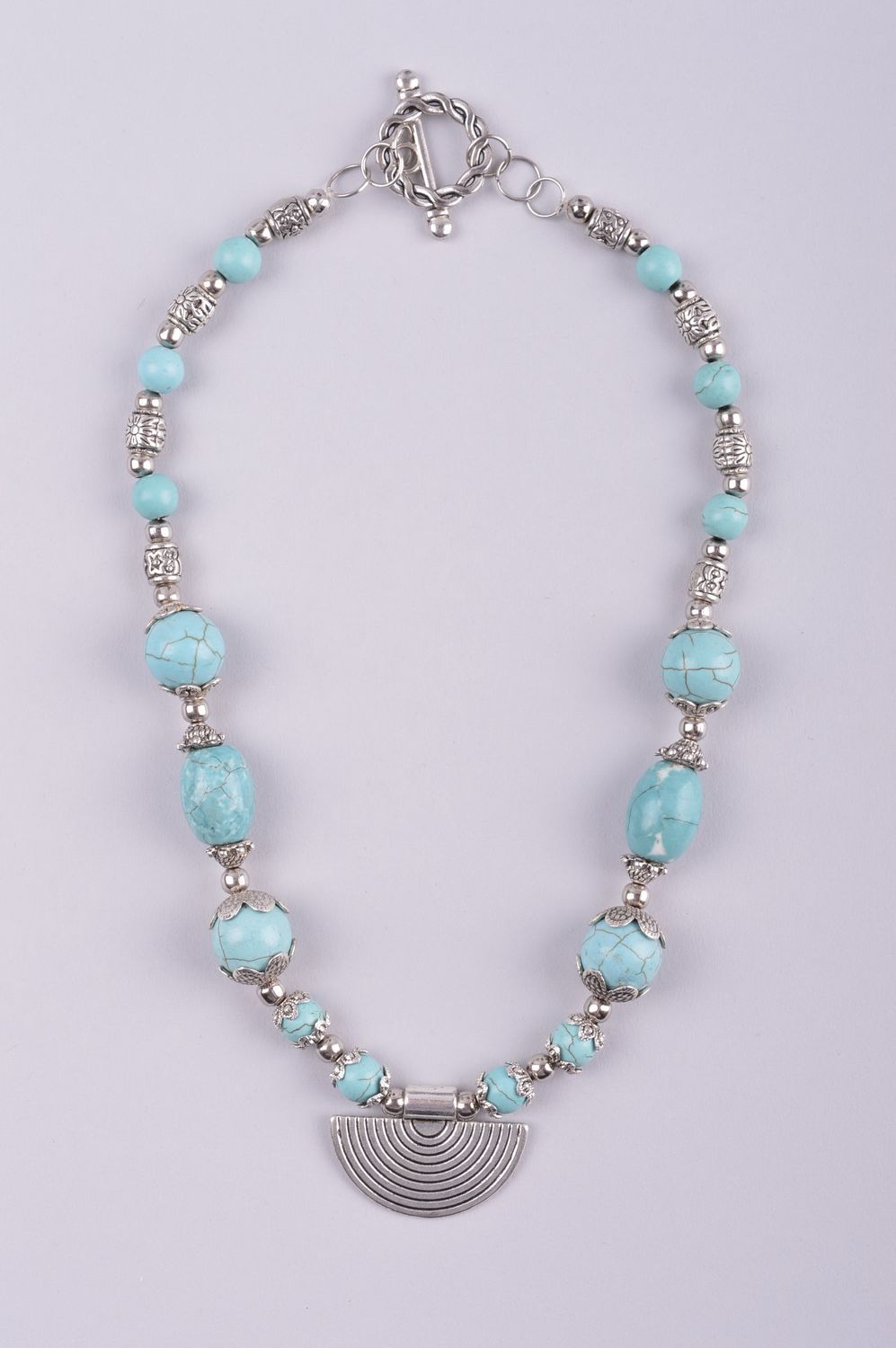 Handmade designer necklace unusual elegant necklace stunning accessory photo 2