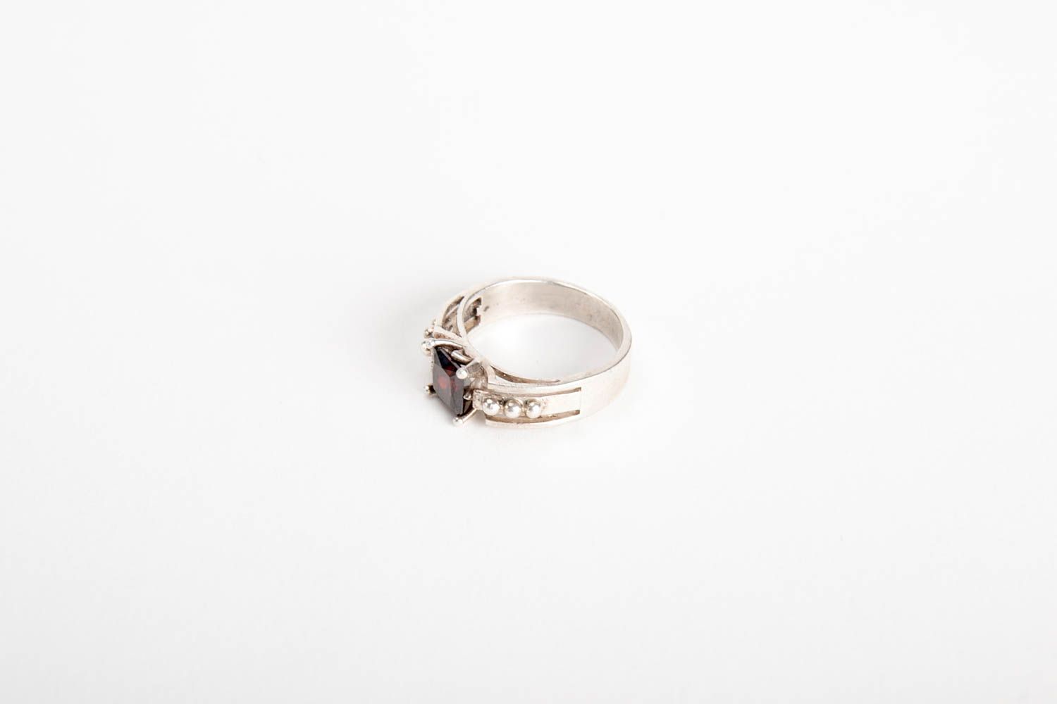 Украшение ручной работы кольцо из серебра женское кольцо серебряное украшение фото 3