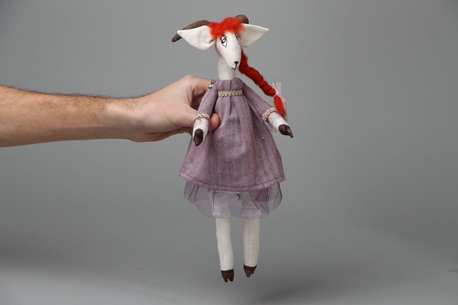 Fabric doll Goat photo 4