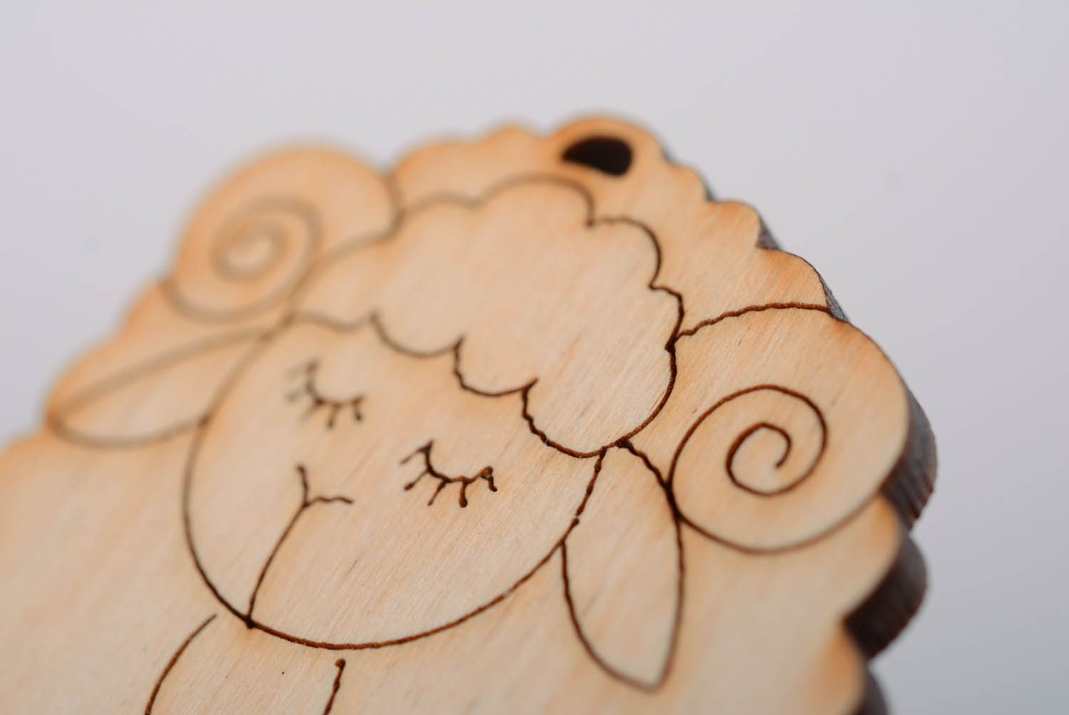 Craft blank in the shape of sheep photo 4