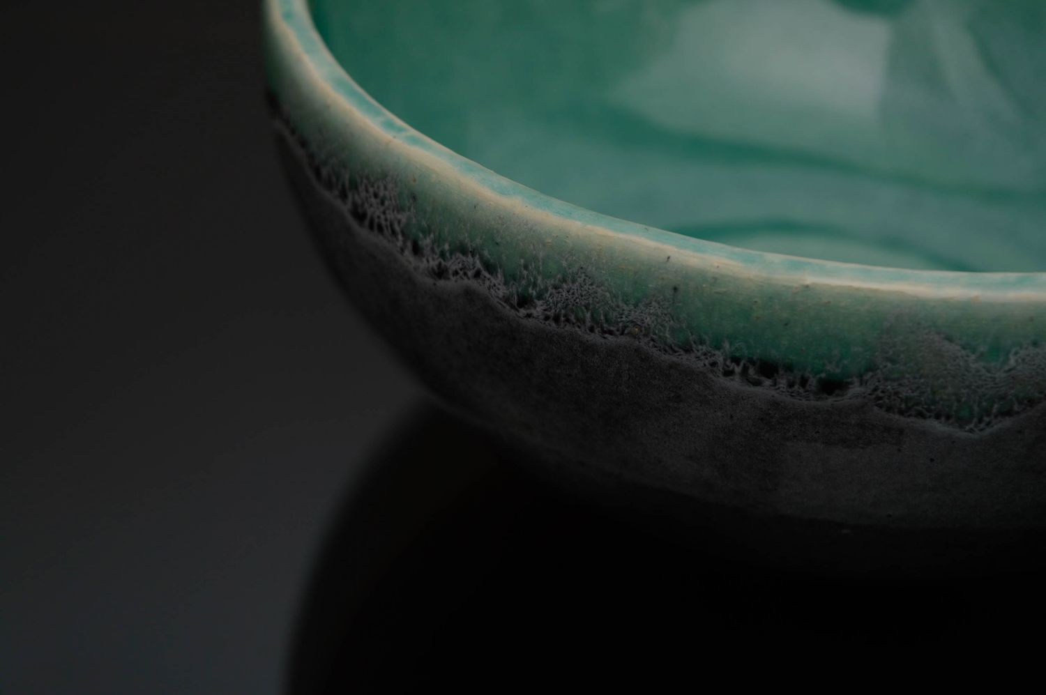 Glazed clay bowl photo 4