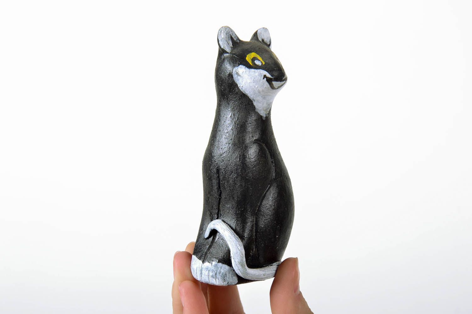 Ceramic figurine Kitten photo 5