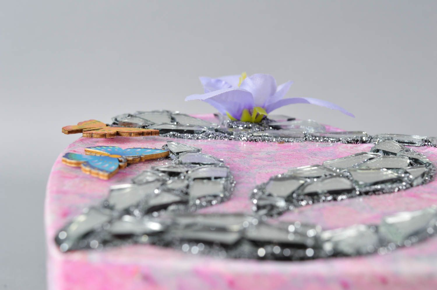 Beautiful handmade box design jewelry box sandpainting ideas gifts for her photo 4