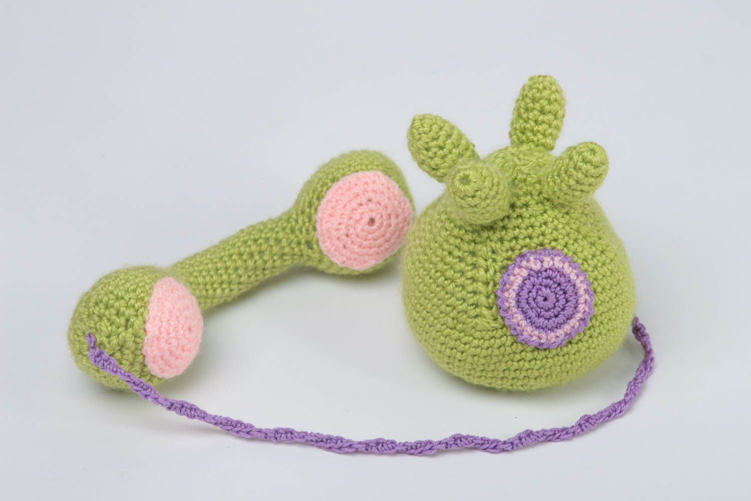 Handmade crocheted toy for children nursery decor stuffed toy for babies photo 3