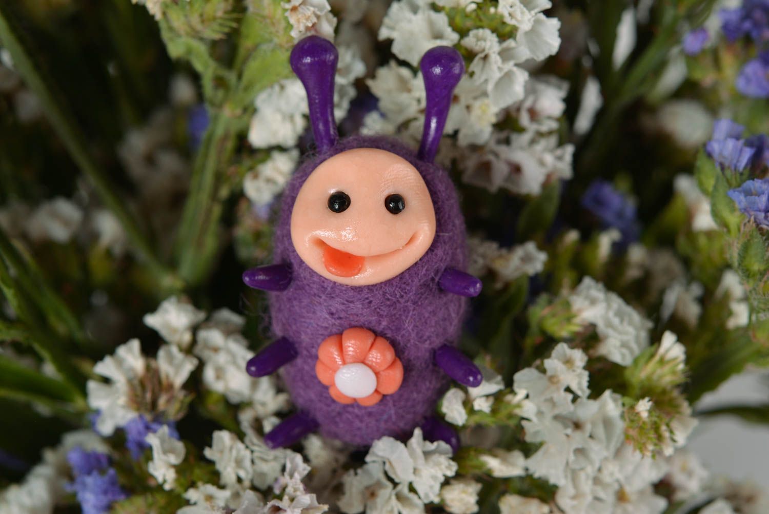 Kleines Spielzeug handmade Deko Figur Geschenkideen für Kinder drollig schön foto 3