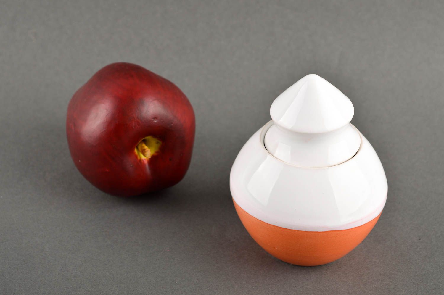Zuckerdose Keramik handmade Küchen Accessoire Geschenk Idee Küchen Zubehör bunt foto 1