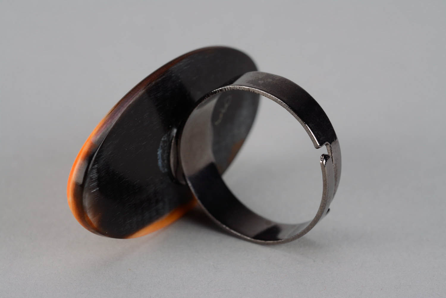 Ring Made of Cow Horn photo 3