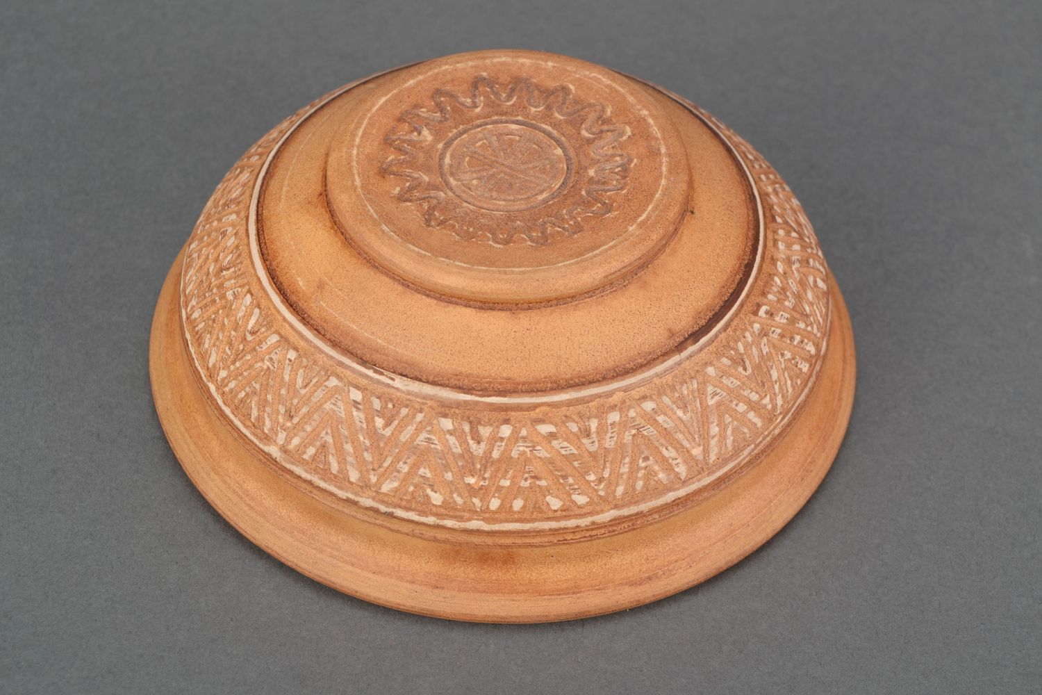 Handmade ceramic bowl 1 l photo 4