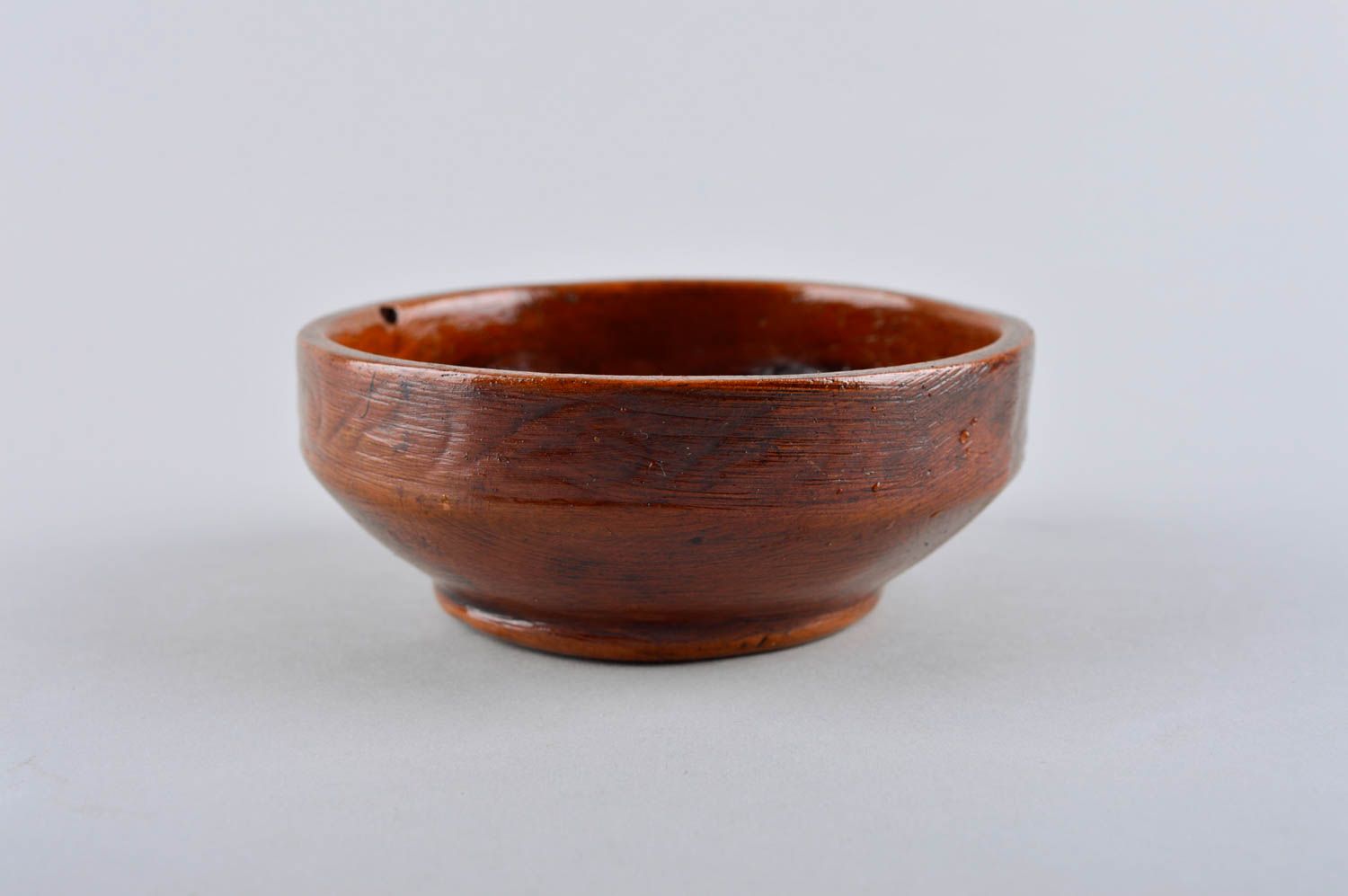 Trinkbecher Ton handmade Schale aus Ton ausgefallenes Geschenk Keramik Geschirr foto 4