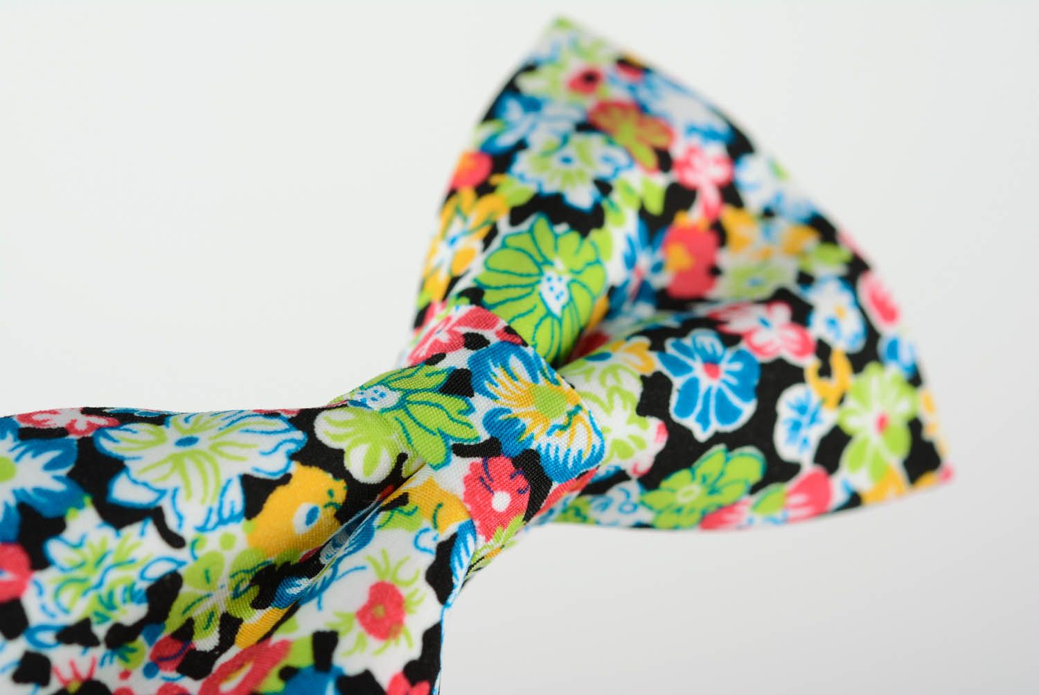 Bunte Fliege Krawatte aus Textil Viskose foto 4