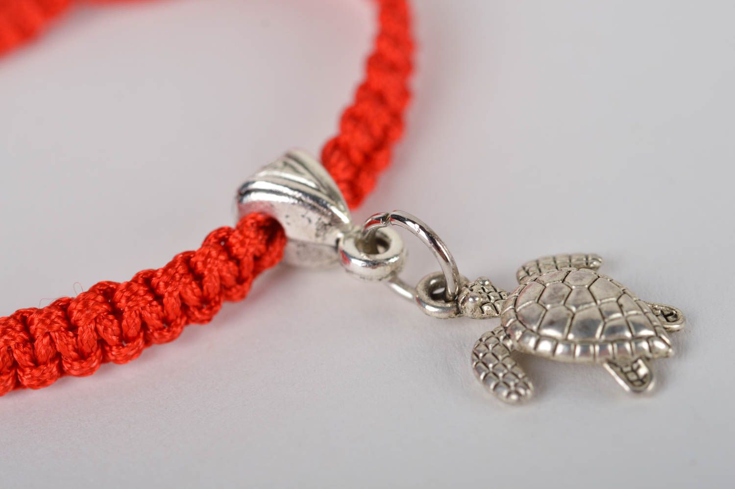 Stylish handmade string bracelet woven thread bracelet accessories for girls photo 4
