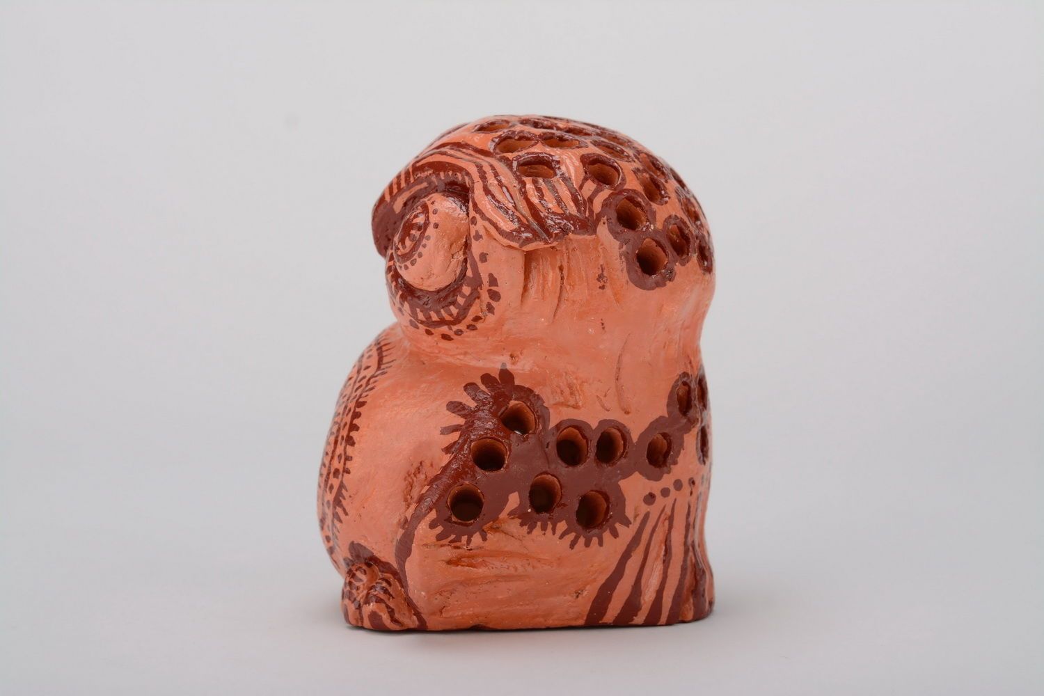 Ceramic pencil holder Owl photo 4