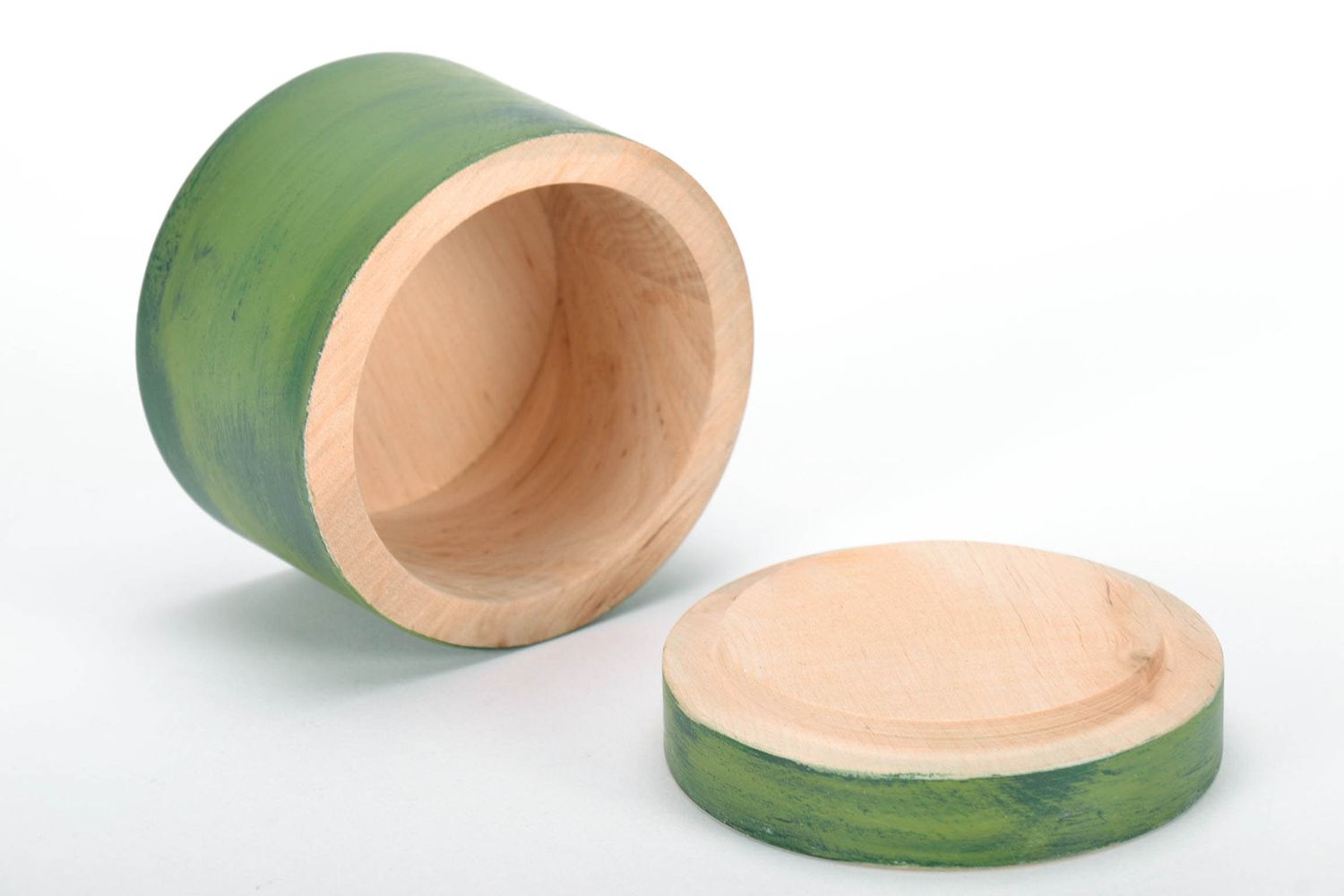 Handmade Gewürzbehälter aus Holz foto 3
