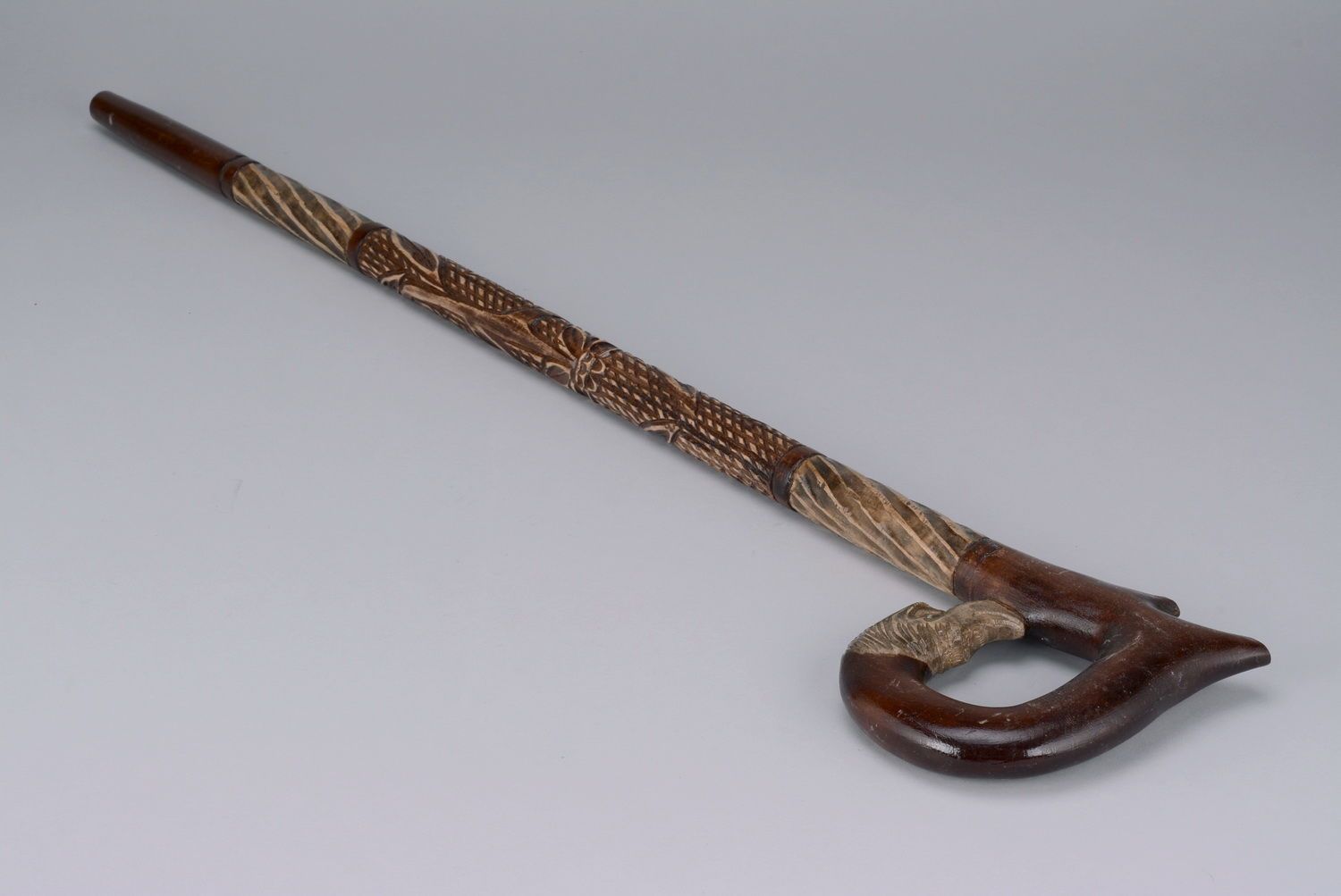 Wooden carved cane photo 2